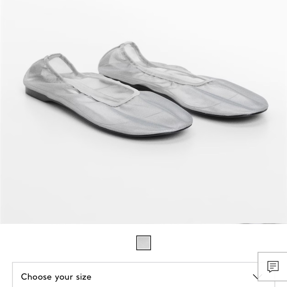 Mango mesh flats